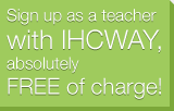 Sign up as a teacher with IHCWAY